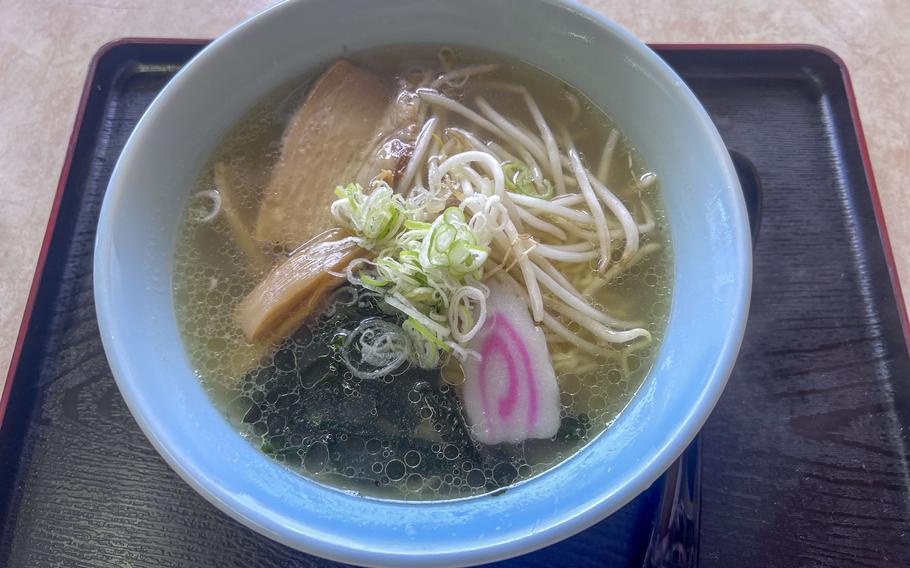 Shio (salt) ramen bowl